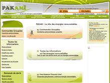 Tablet Screenshot of pakami.fr